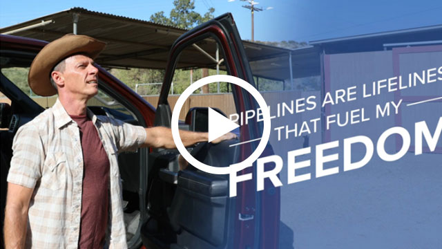 Pipelines Are Lifelines That Fuel My Freedom - Click to play video